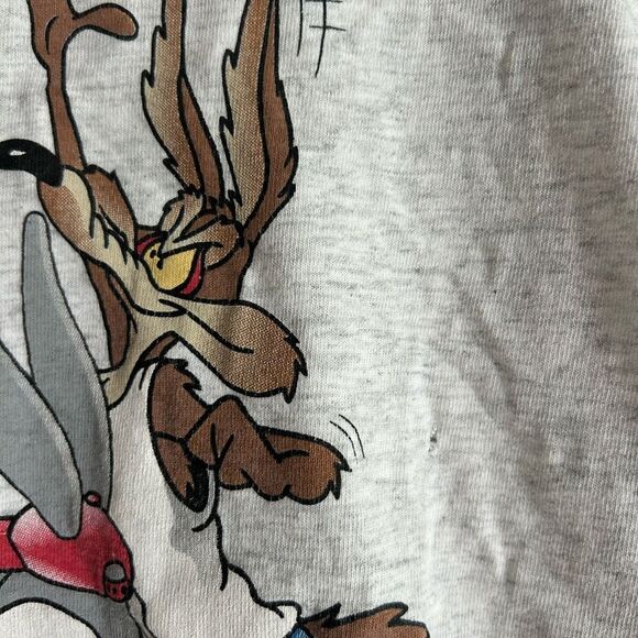 Vintage 1994 Graphic Tank Top - Warner Bros Basketball - Men's M Single Stitch - Picture 7 of 16